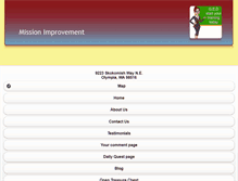 Tablet Screenshot of missionimprovement1.com